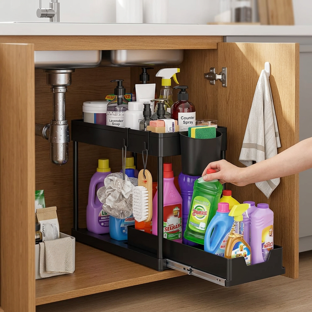 Smart Under Sink Organizer - Image 1